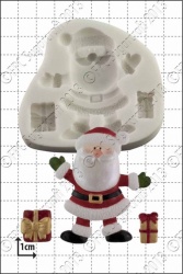 'Santa and Gifts' Silicone Mould